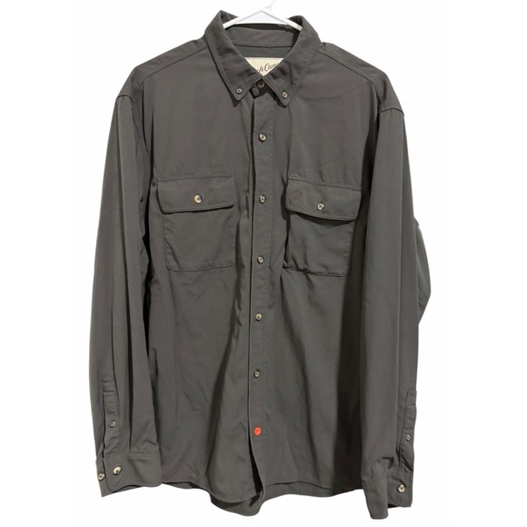 Duck Camp Other - Duck Camp Midweight Hunting Shirt Gray Button Down Nylon LS200 Men's Size XL‎